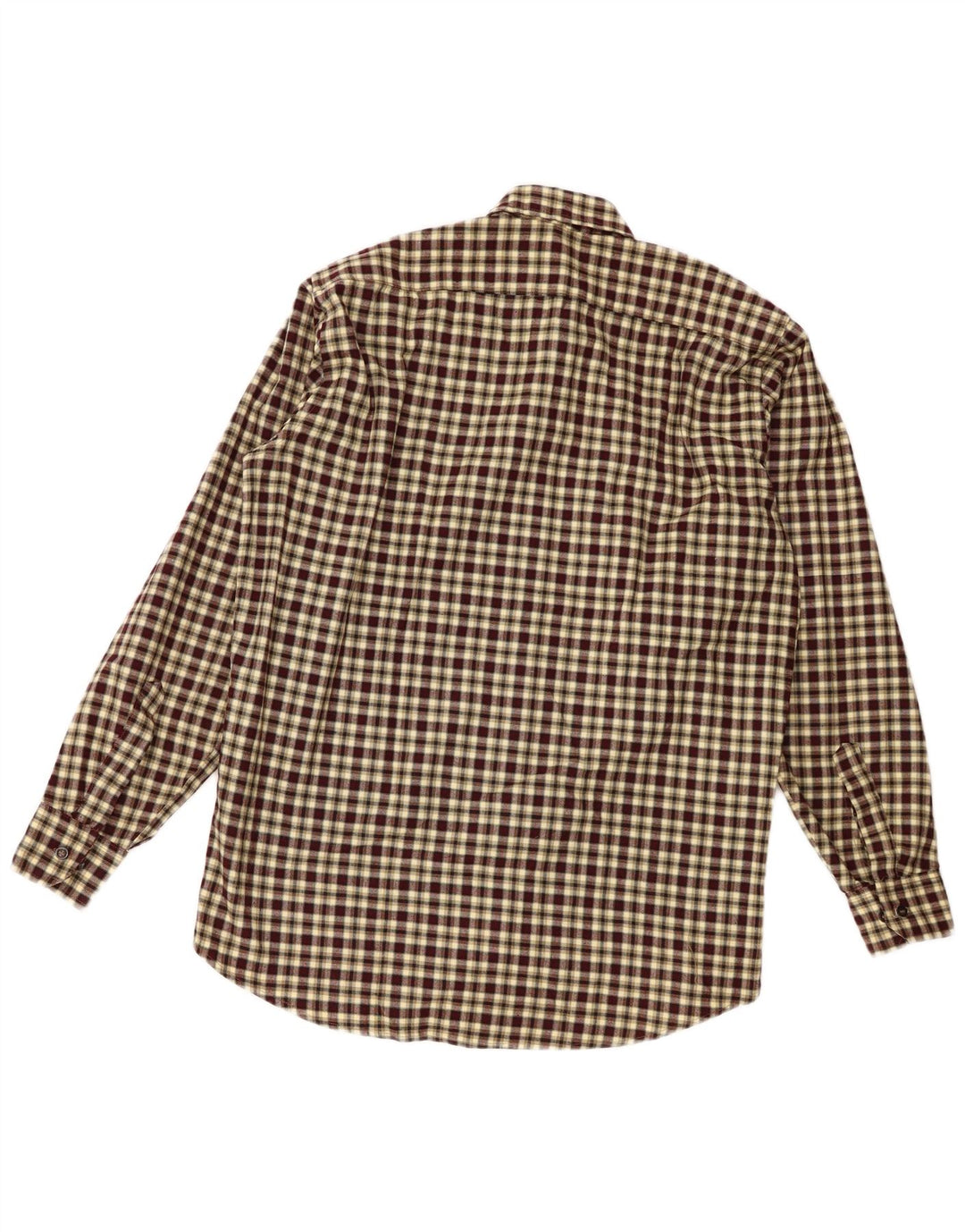 Мужская фланелевая рубашка VINTAGE в разноцветную клетку среднего размера