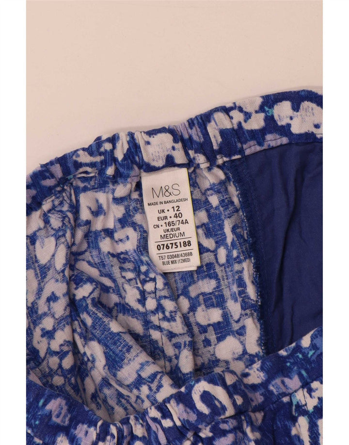 Женские брюки чинос Marks & Spencer UK 12 Medium W30 L31 Синие