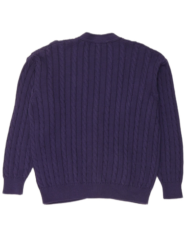 Мужской кардиган Sevres IT 50 Medium Navy Blue Хлопок