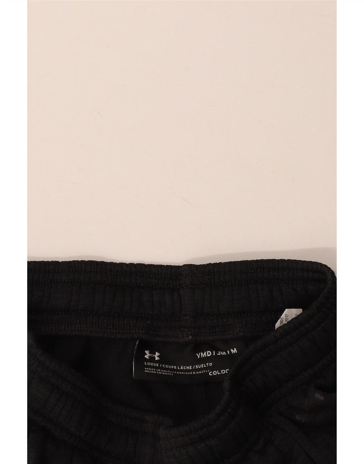 Спортивные брюки Cold Gear для мальчиков 9–10 лет, средний черный цвет UNDER ARMOR