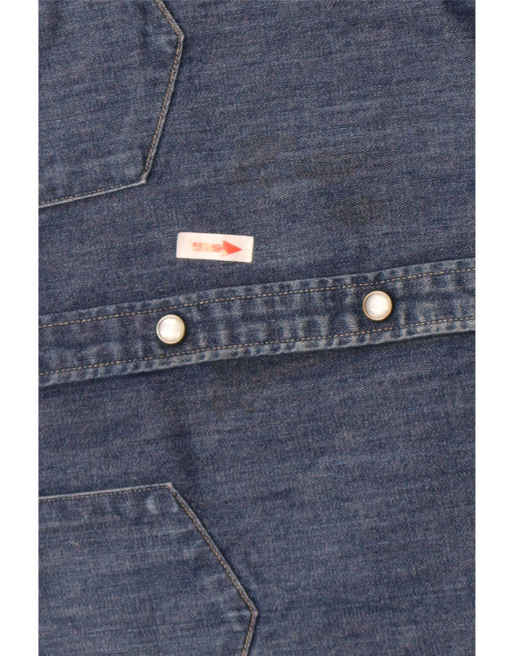 Мужская джинсовая рубашка Levi's, большая синяя