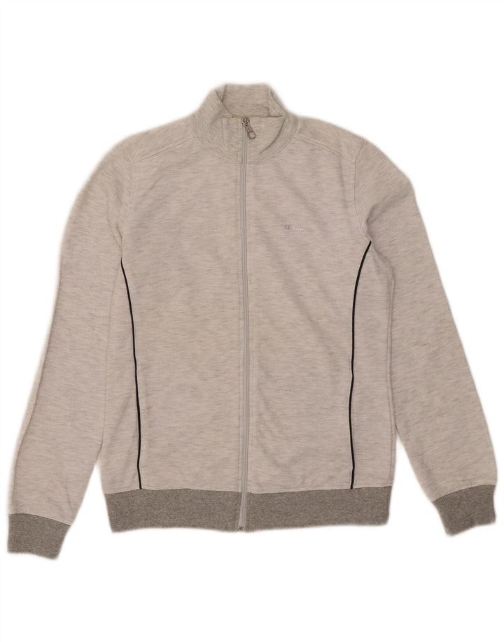 Женская спортивная куртка Champion Heritage Fit UK 14, средний серый цвет в крапинку