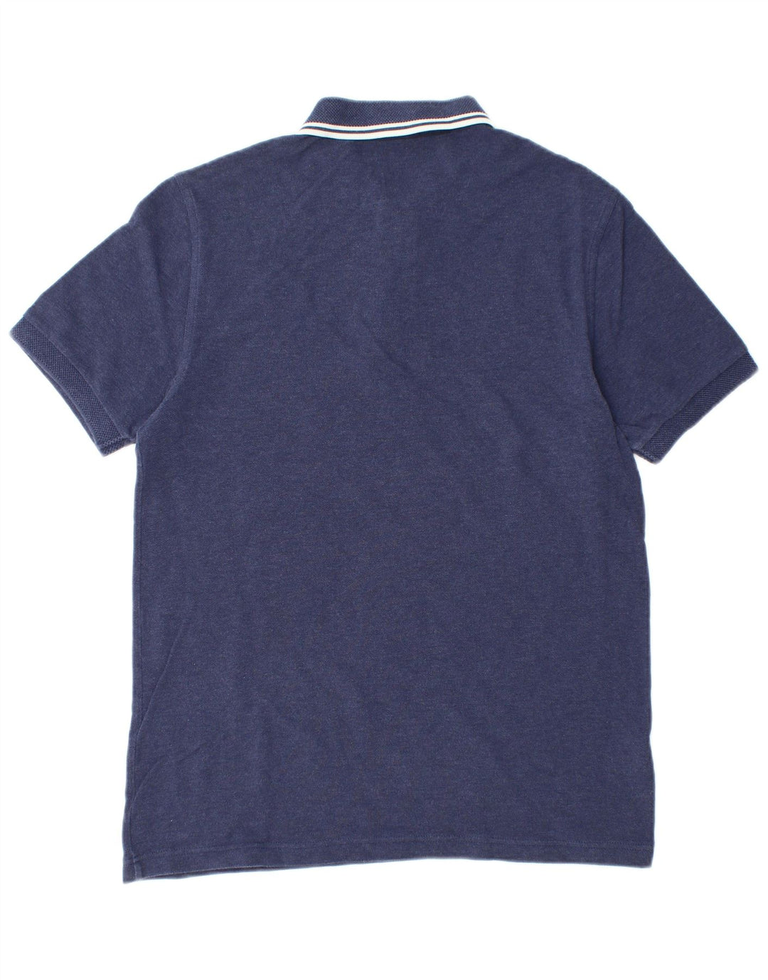 Мужская рубашка поло FRED PERRY среднего размера, темно-синяя, хлопковая