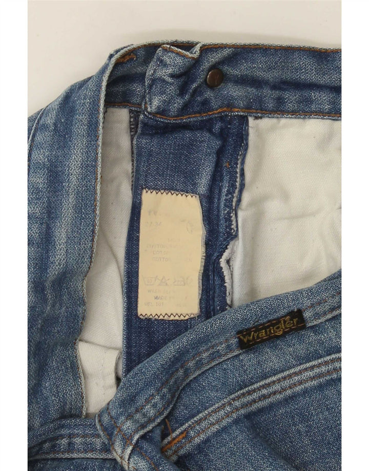 Женские узкие джинсы Wrangler W27 L34 синие, хлопок