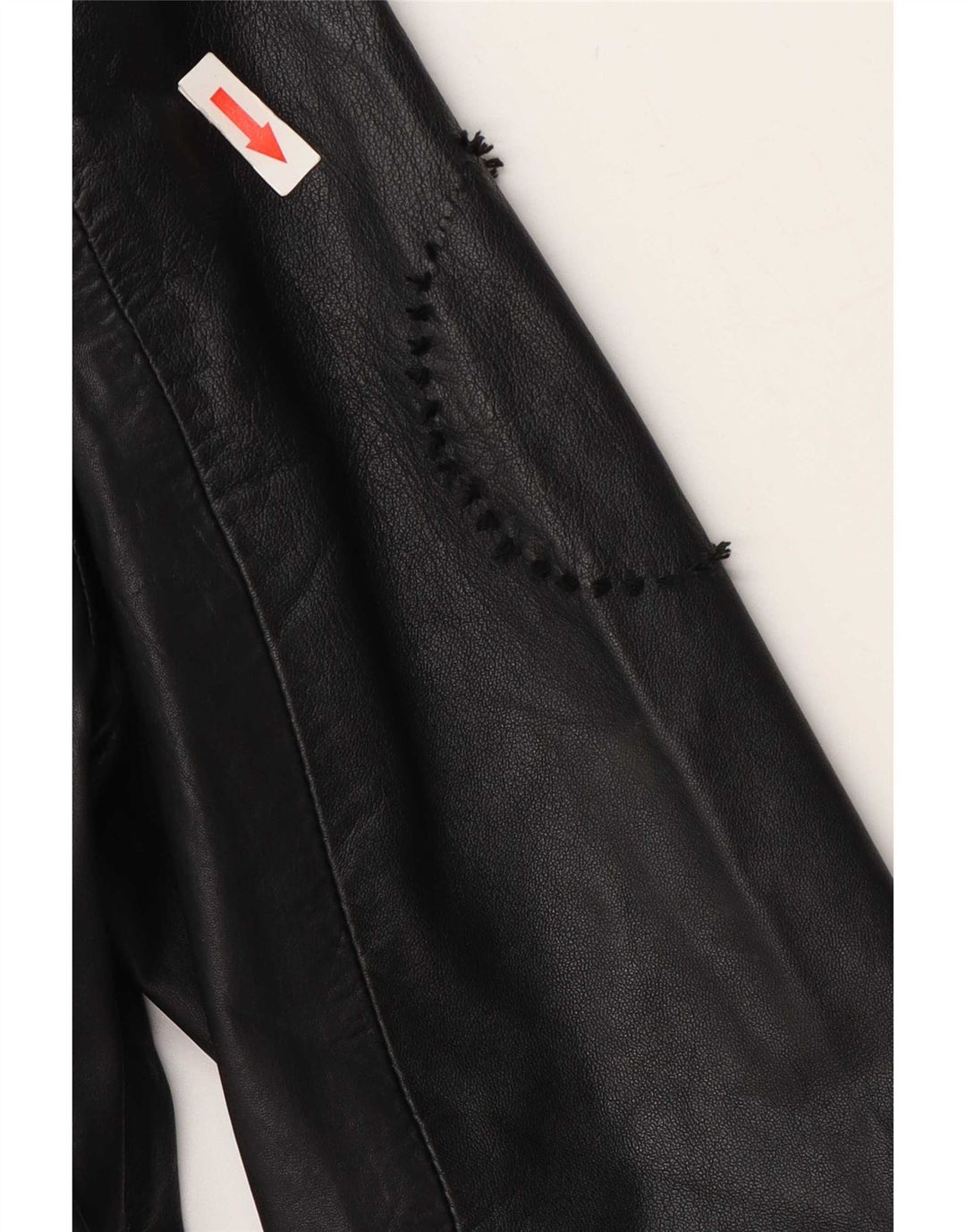Женская кожаная куртка в стиле милитари Superdry UK 10, маленькая, черная