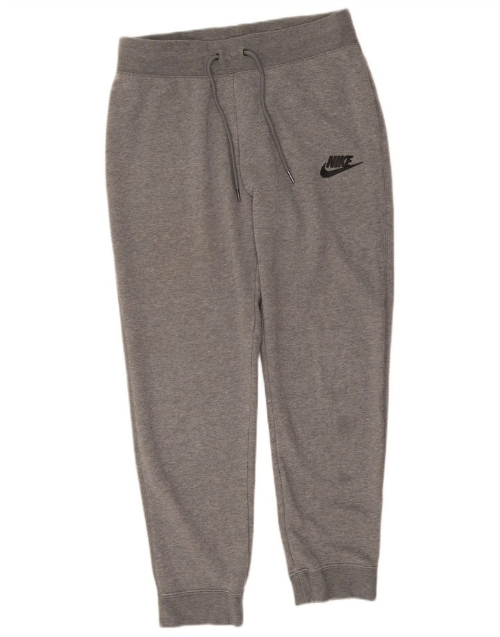 Женские спортивные брюки Nike Joggers UK 14, хлопок среднего серого цвета