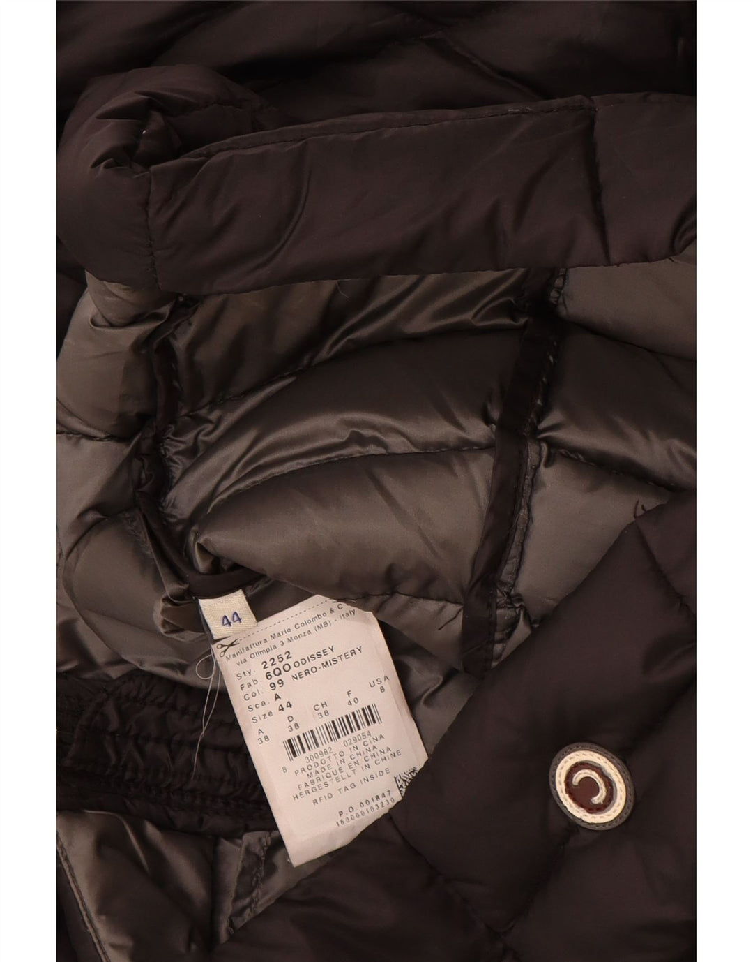 COLMAR Женская утепленная куртка с капюшоном IT 44 Средний Черный Полиамид