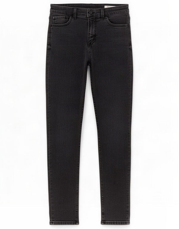 Женские джинсы Marks & Spencer The Lily Slim UK 10, маленькие W28 L28, черный хлопок