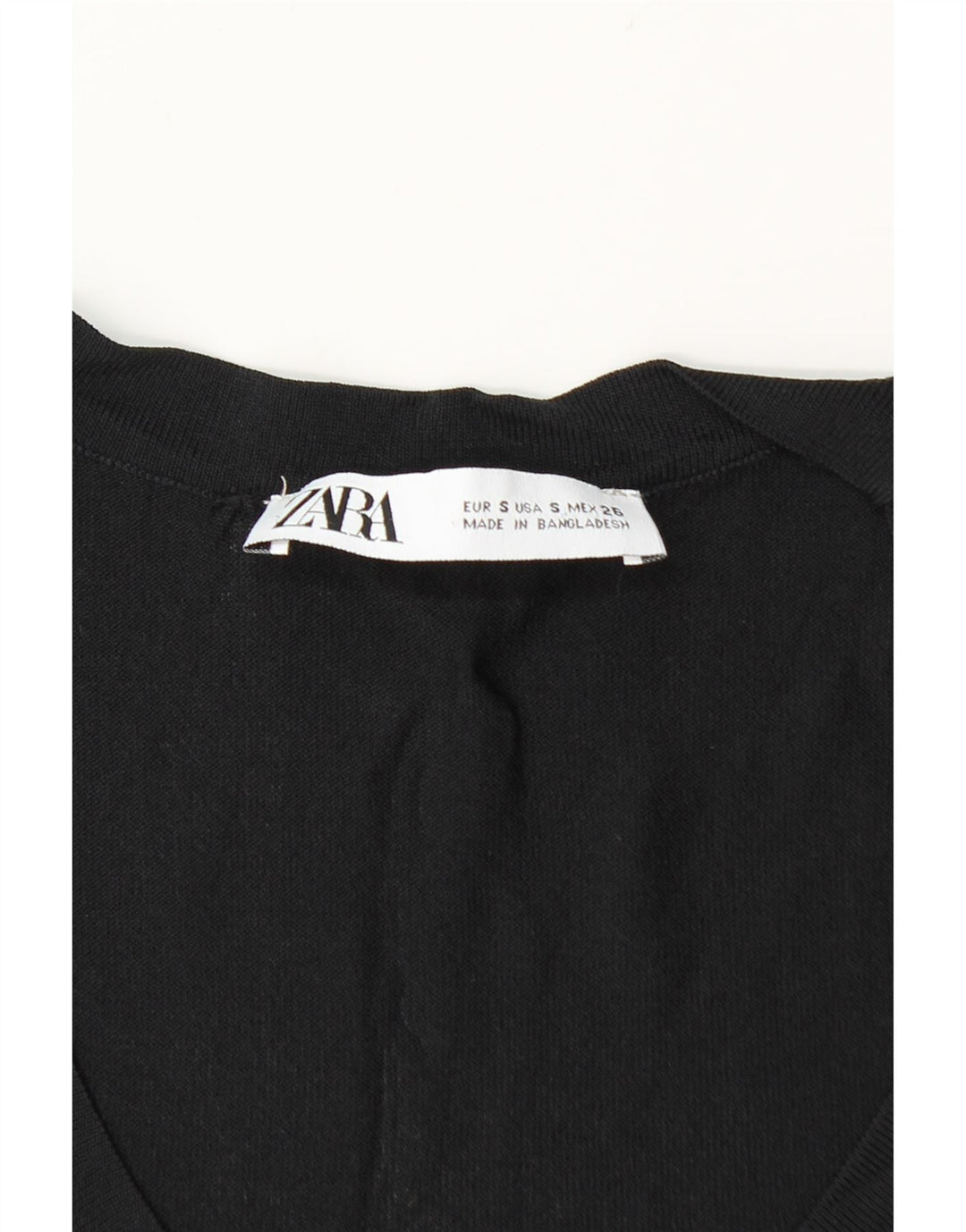Женский жилет Zara UK 8, маленький черный
