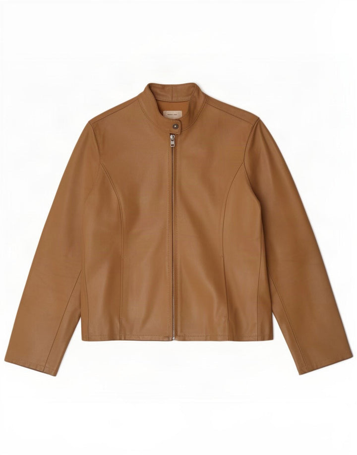 Женская кожаная куртка Conbipel IT 44 Medium Brown
