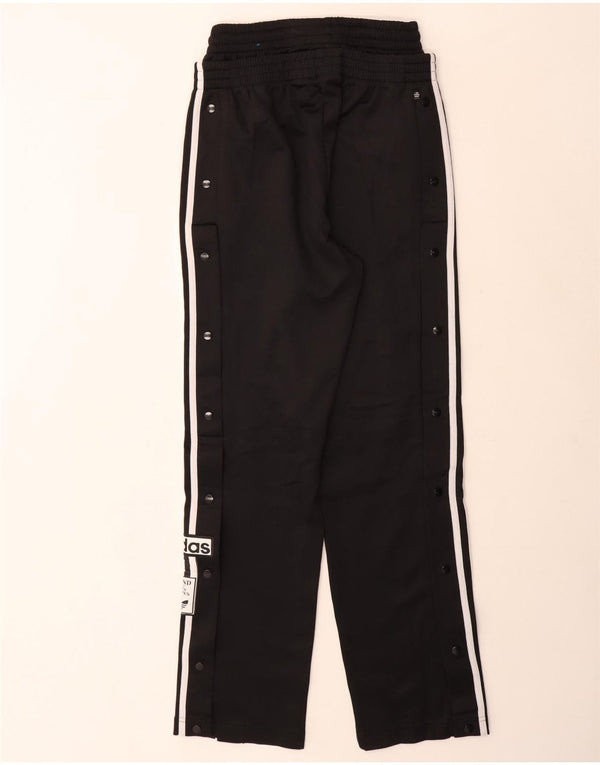 Женские спортивные брюки Adidas с графическим рисунком UK 4/6 XS, черный хлопок