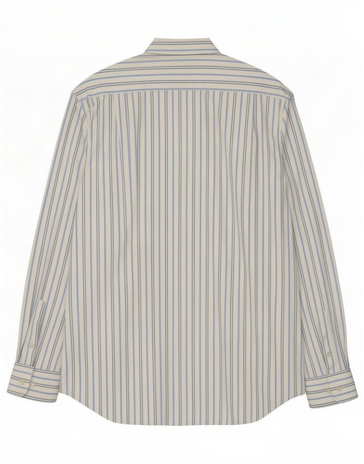 Мужская рубашка Massimo Dutti, большая белая полоска