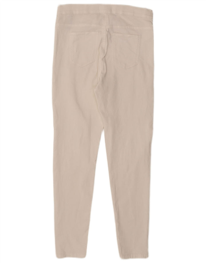 Женские джинсы джеггинсы Marks & Spencer UK 12 Medium W32 L28 Белый хлопок