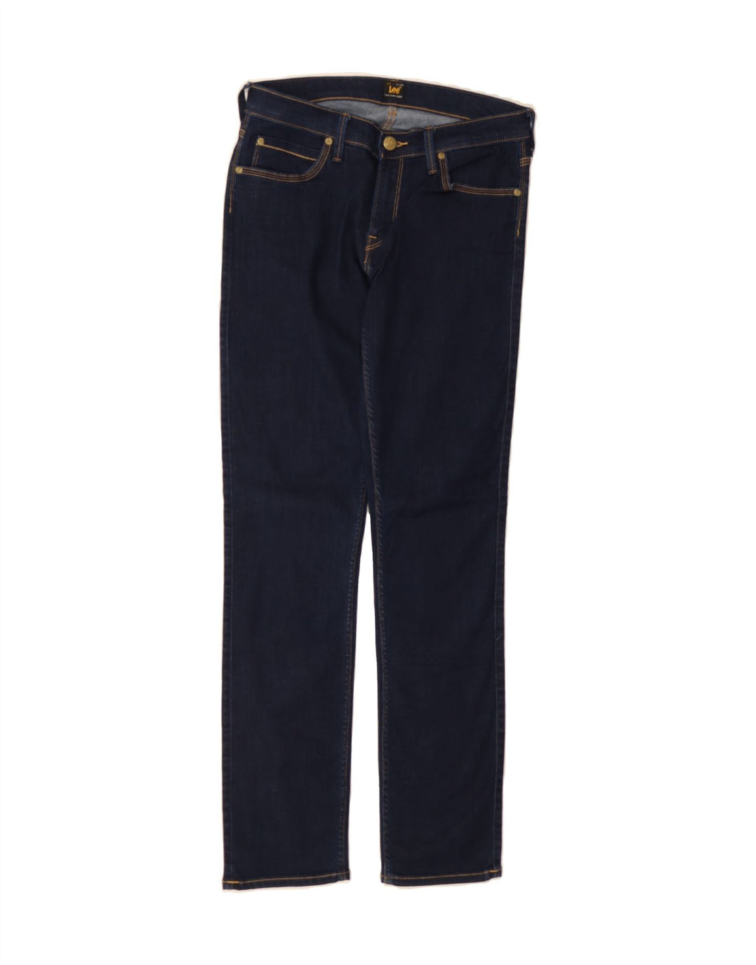 LEE Womens Jade Slim Jeans W31 L33 Navy Blue Cotton Vintage Lee and Second-Hand Lee from Messina Hembry 