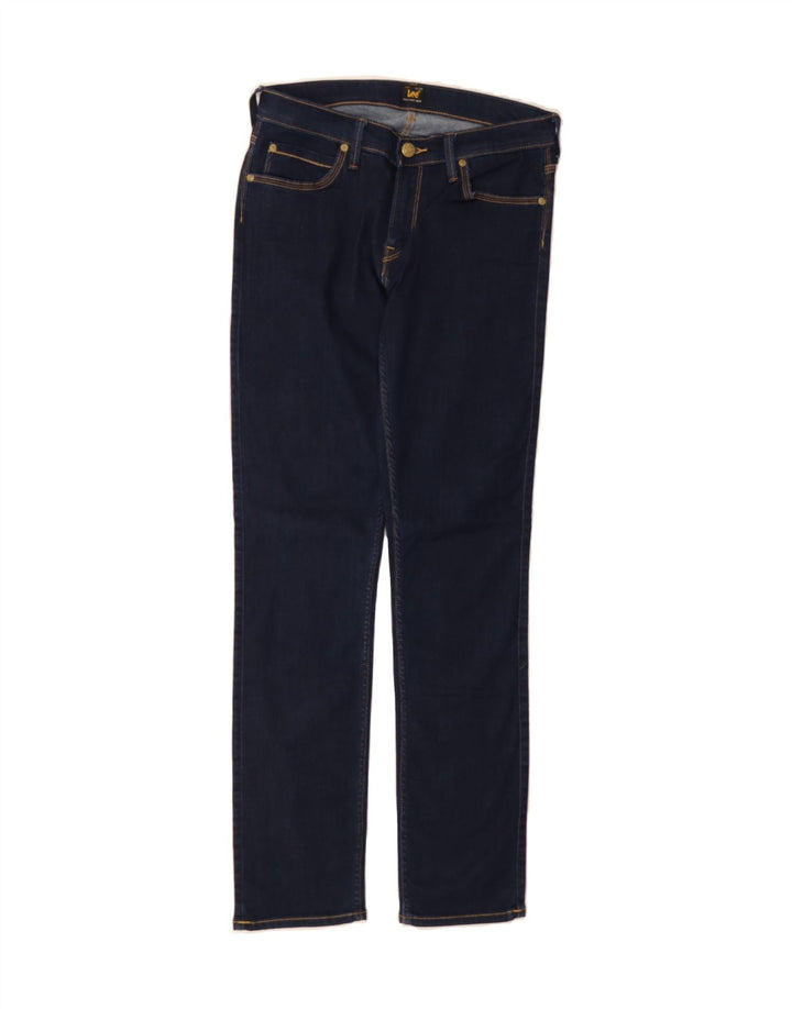LEE Womens Jade Slim Jeans W31 L33 Navy Blue Cotton Vintage Lee and Second-Hand Lee from Messina Hembry 