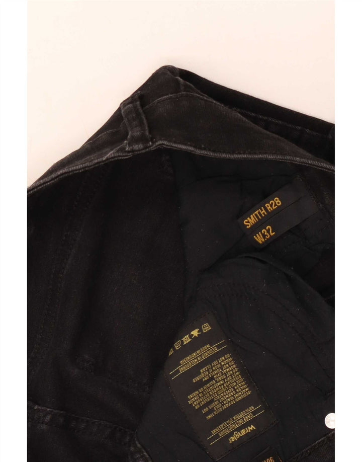 Женские узкие джинсы Wrangler W32 L28, черный хлопок