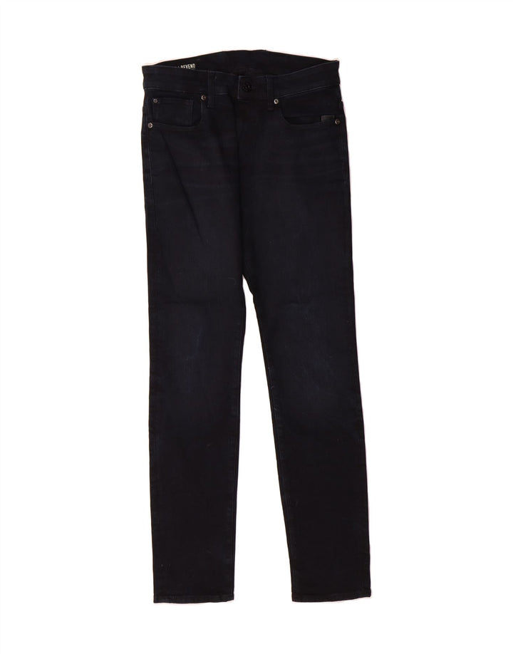 G-STAR Womens Revend Slim Jeans W30 L32 Navy Blue Cotton Vintage G-Star and Second-Hand G-Star from Messina Hembry 