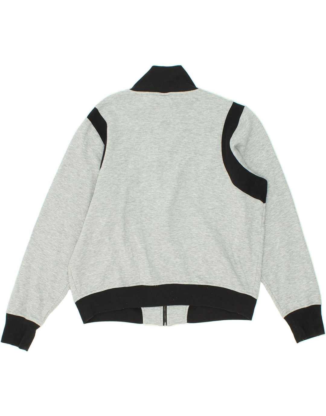 RUSSELL ATHLETIC Boys Tracksuit Top Jacket 15-16 Years Grey Polyester Vintage Russell Athletic and Second-Hand Russell Athletic from Messina Hembry 