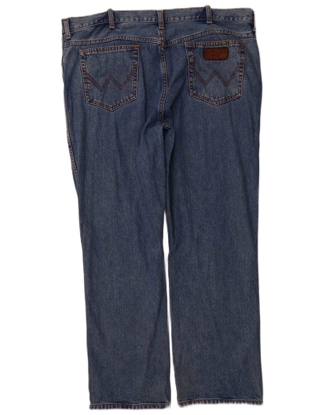 Мужские прямые джинсы WRANGLER Техас W42 L30, синий хлопок