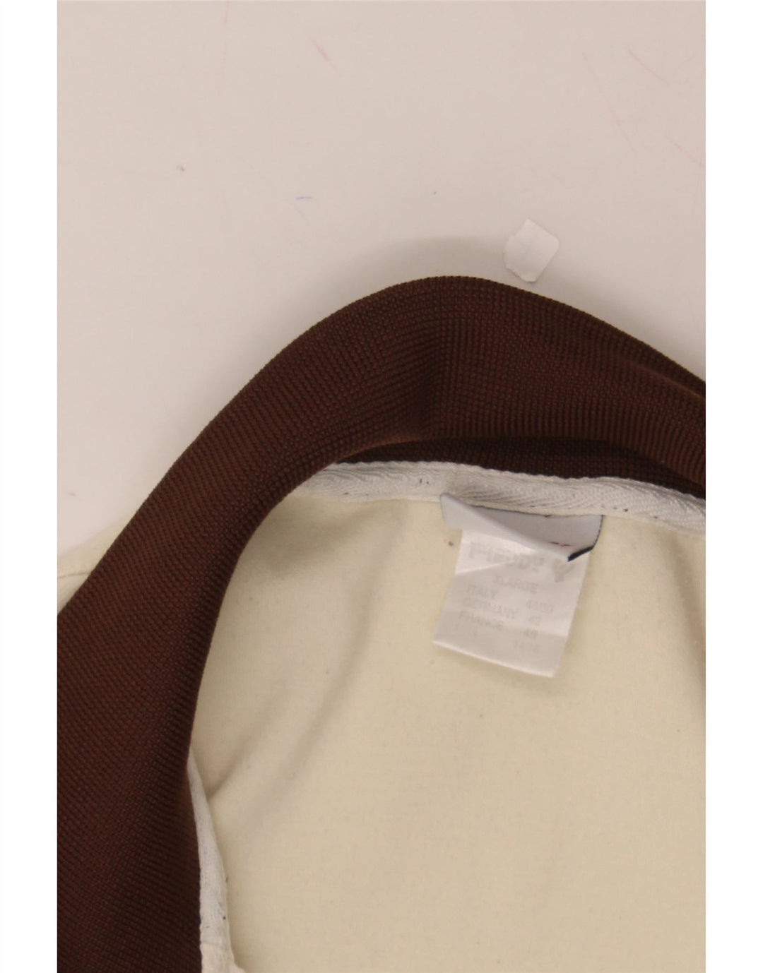FREDDY Womens Tracksuit Top Jacket UK 18 XL Off White Colourblock Vintage Freddy and Second-Hand Freddy from Messina Hembry 