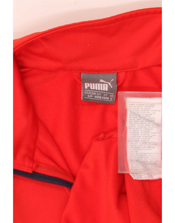 Мужской спортивный костюм Puma, маленькая красная куртка из полиэстера