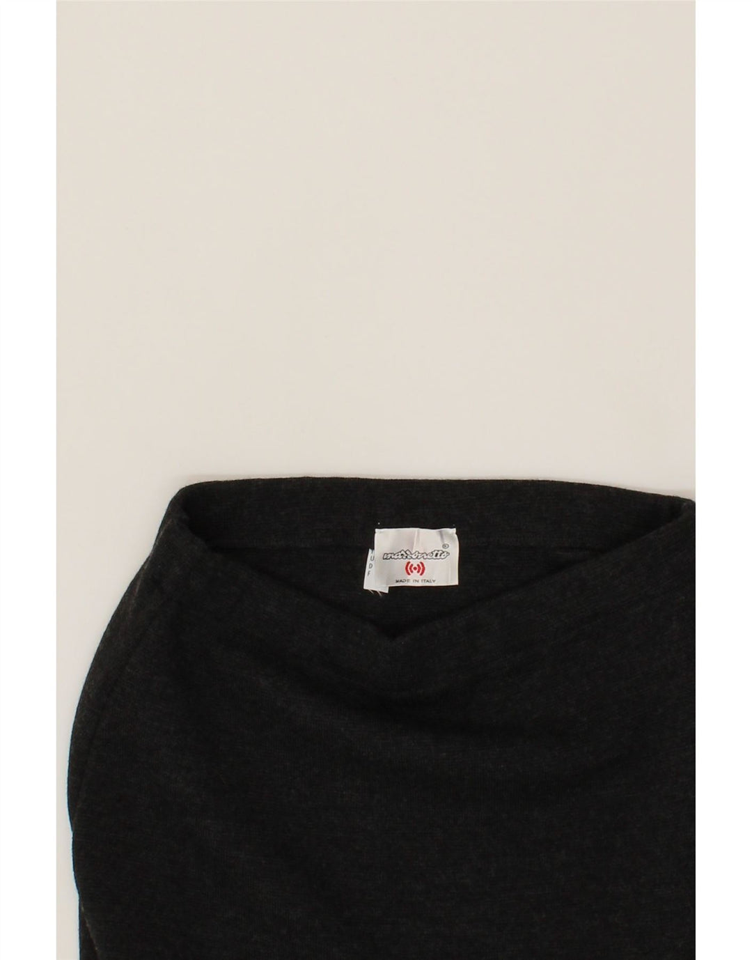 VINTAGE Womens Pencil Skirt IT 42 Medium W28  Grey Vintage Vintage and Second-Hand Vintage from Messina Hembry 