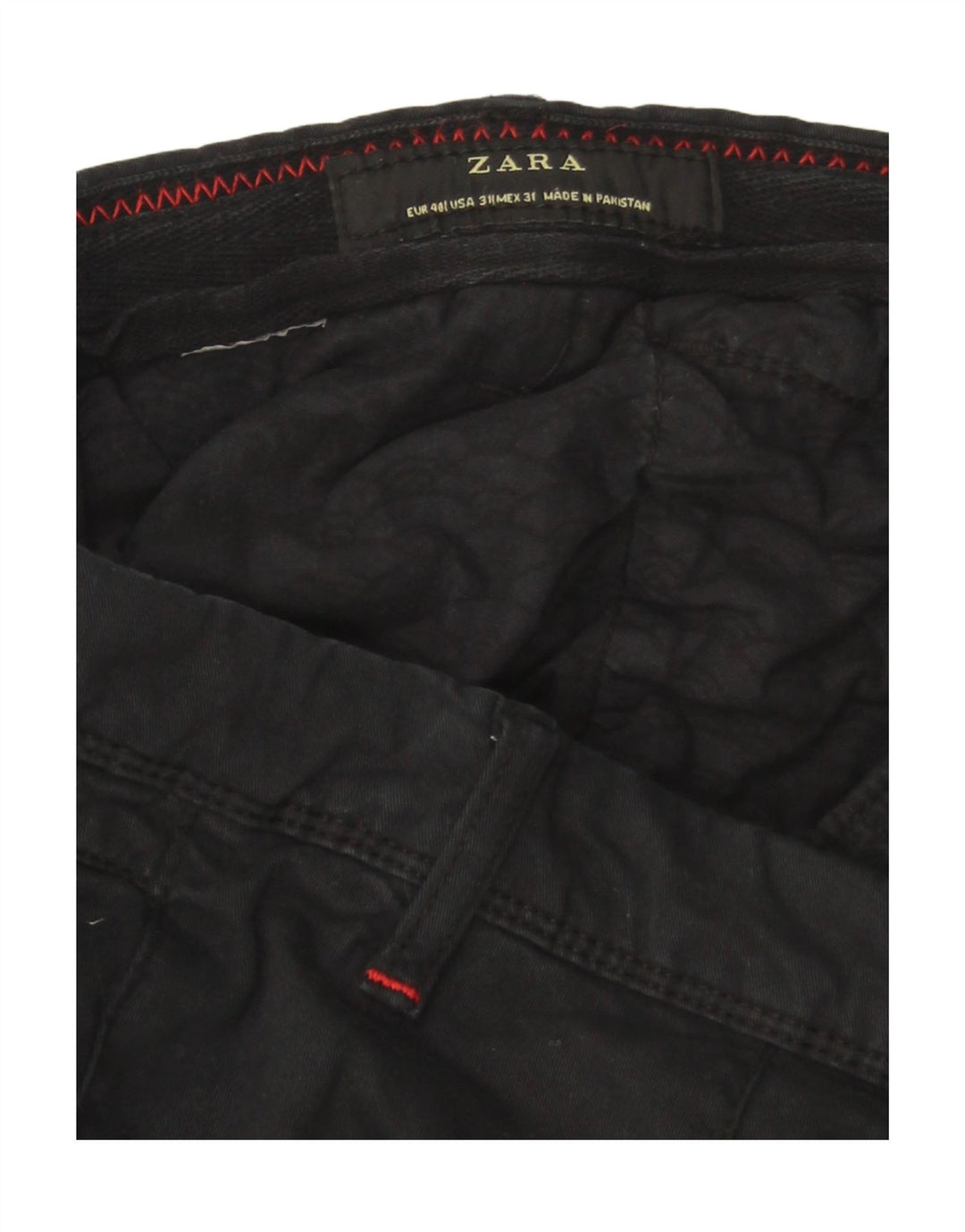 Мужские брюки-чиносы Zara EU 40 Medium W31 L30 черные