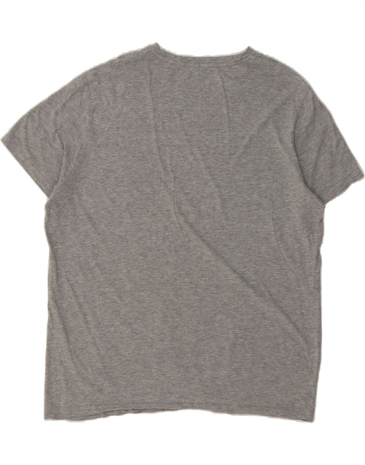 JACK & JONES Mens T-Shirt Top 2XL Grey Vintage Jack & Jones and Second-Hand Jack & Jones from Messina Hembry 