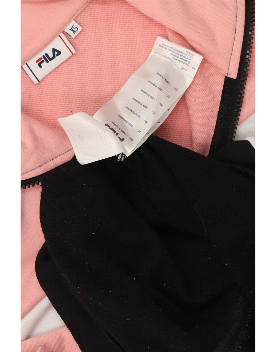 Fila Женский спортивный костюм с графическим рисунком UK 6 XS Разноцветный цветной блок