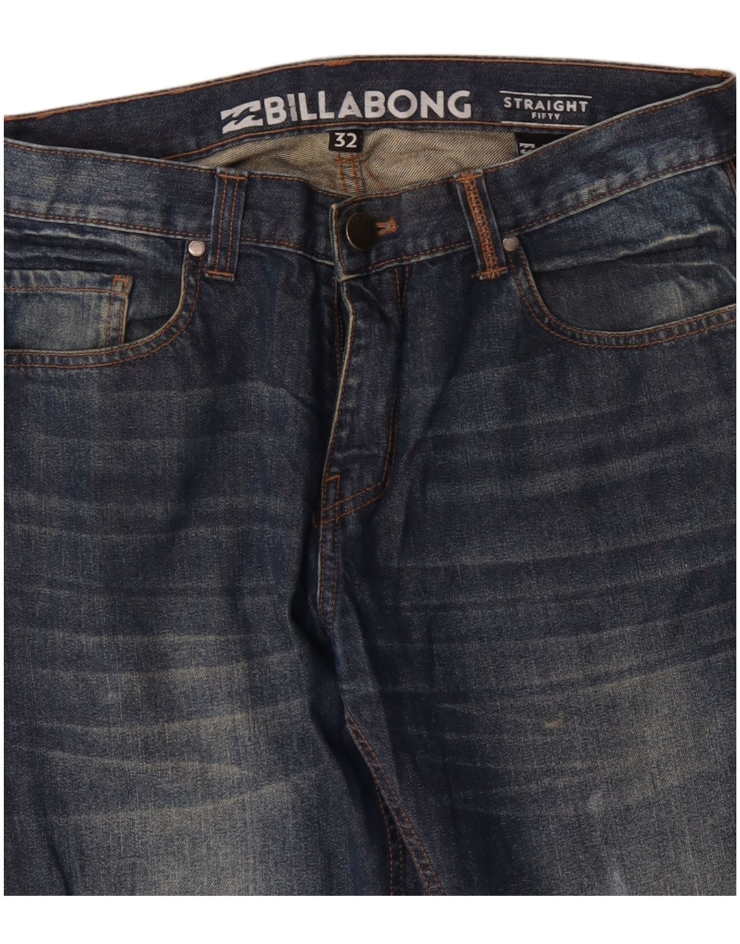 Мужские прямые джинсы Billabong W32 L32, синий хлопок