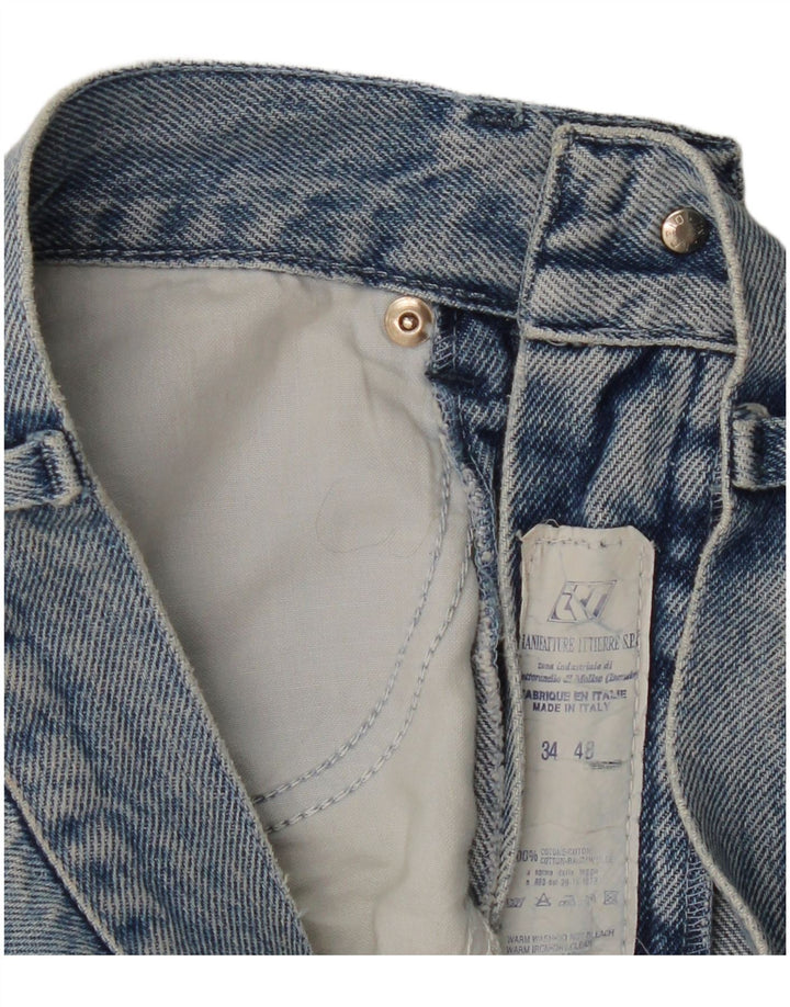 Мужские прямые джинсы Trussardi W34 L29, синий хлопок