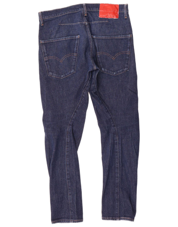 Мужские зауженные зауженные джинсы Levi's W30 L30 темно-синие
