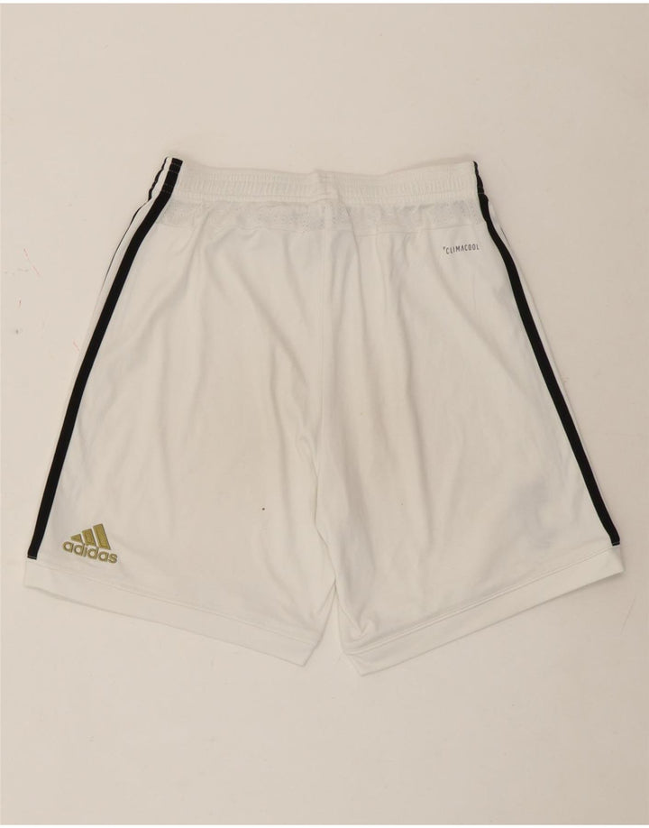 Женские спортивные шорты Adidas Juventus UK 8, маленькие белые из полиэстера