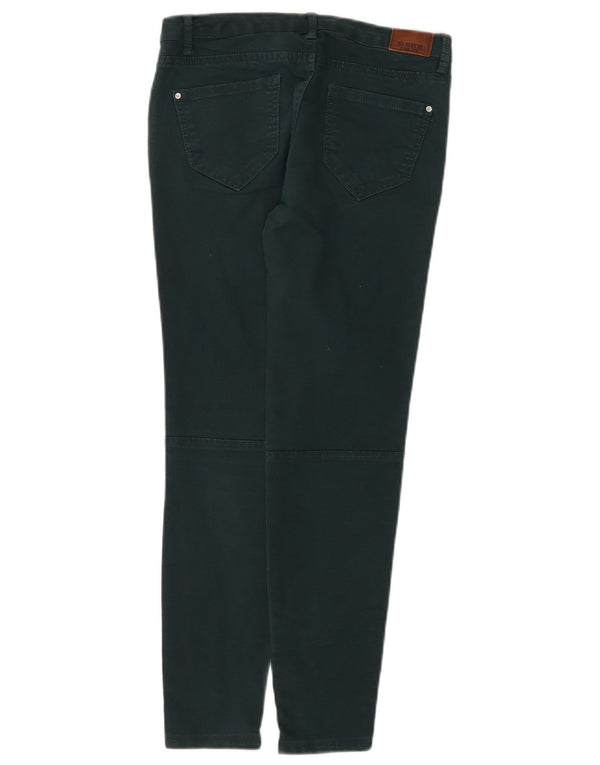 Женские узкие джинсы Zara EU 36 XS W26 L26, зеленые
