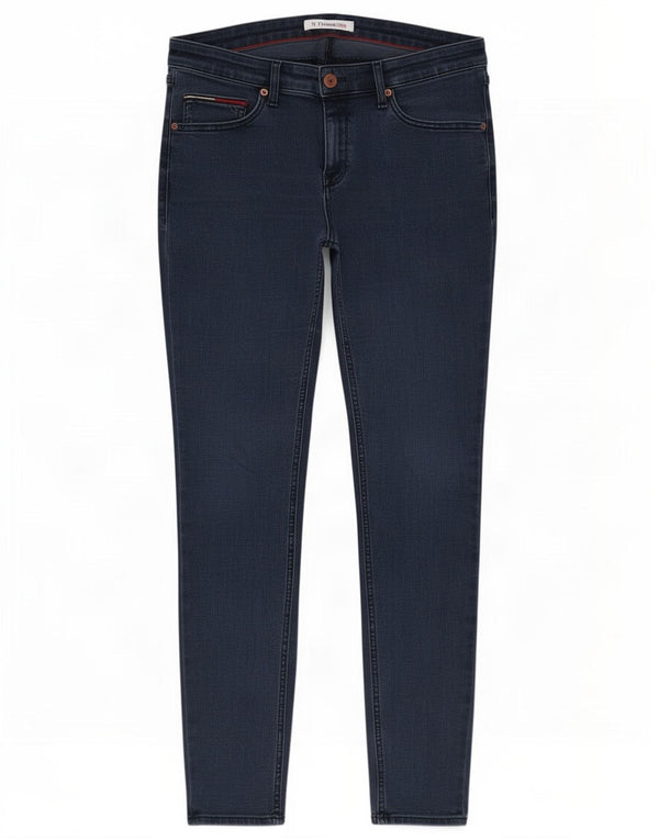 Женские джинсы скинни Tommy Hilfiger Sophie с низкой талией W34 L32, синий хлопок