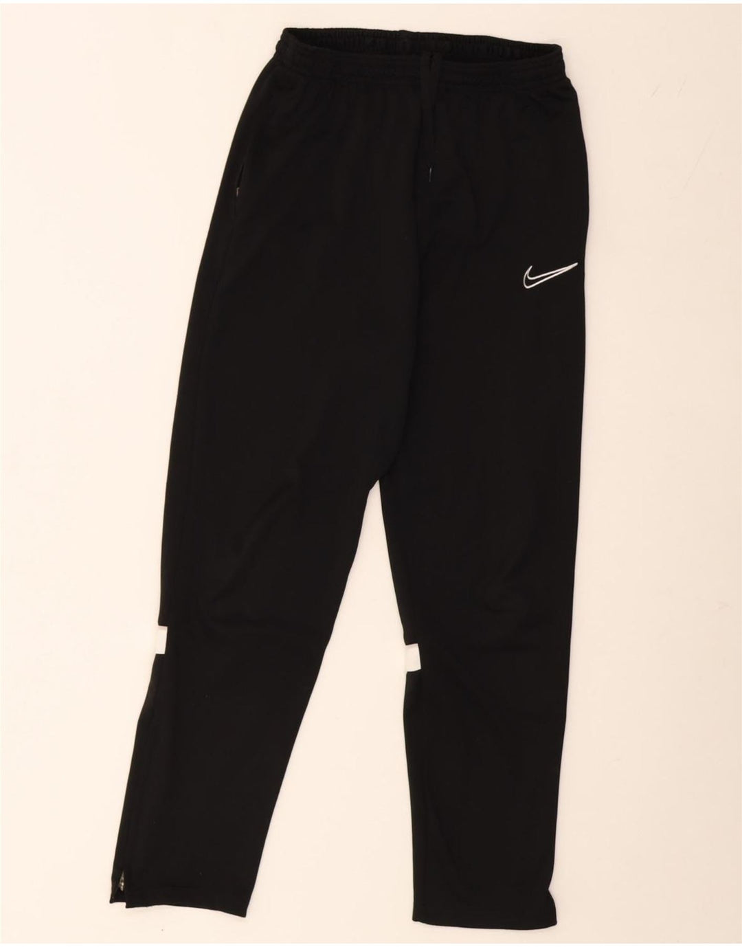 Спортивные брюки Nike для мальчиков 13–14 лет XL, черный полиэстер с цветными блоками