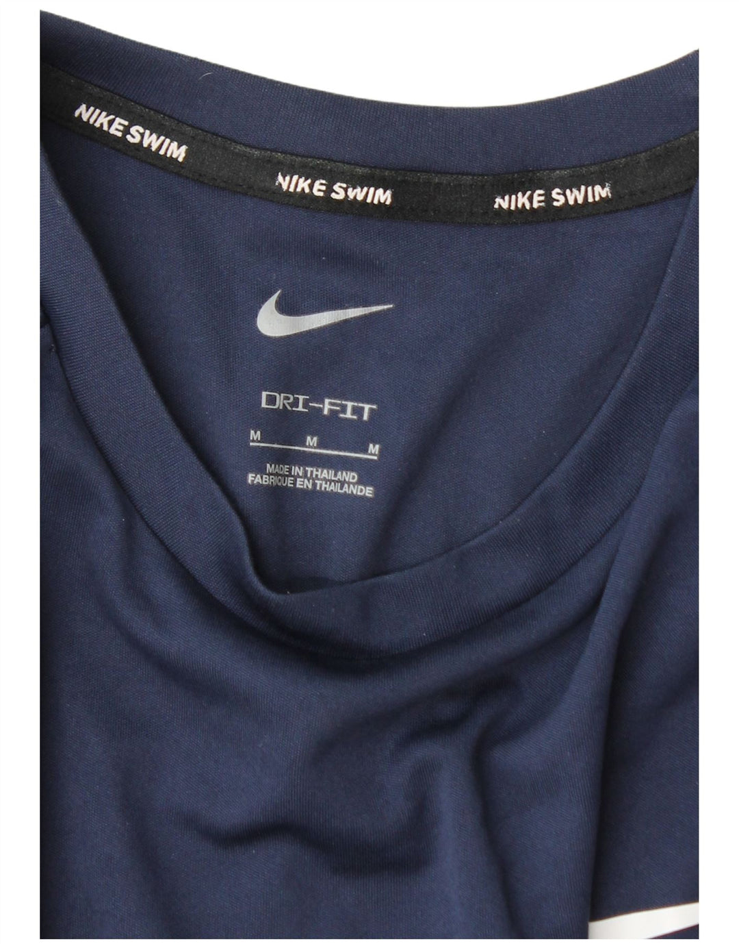 Мужской топ Nike Dri Fit с длинным рукавом, средний темно-синий