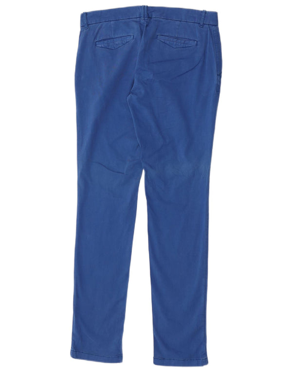 Tommy Hilfiger Женские узкие брюки чинос W28 L32 Синие хлопковые