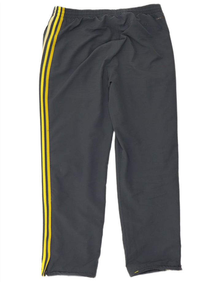 Мужские спортивные брюки Adidas Climalite, большой серый полиэстер