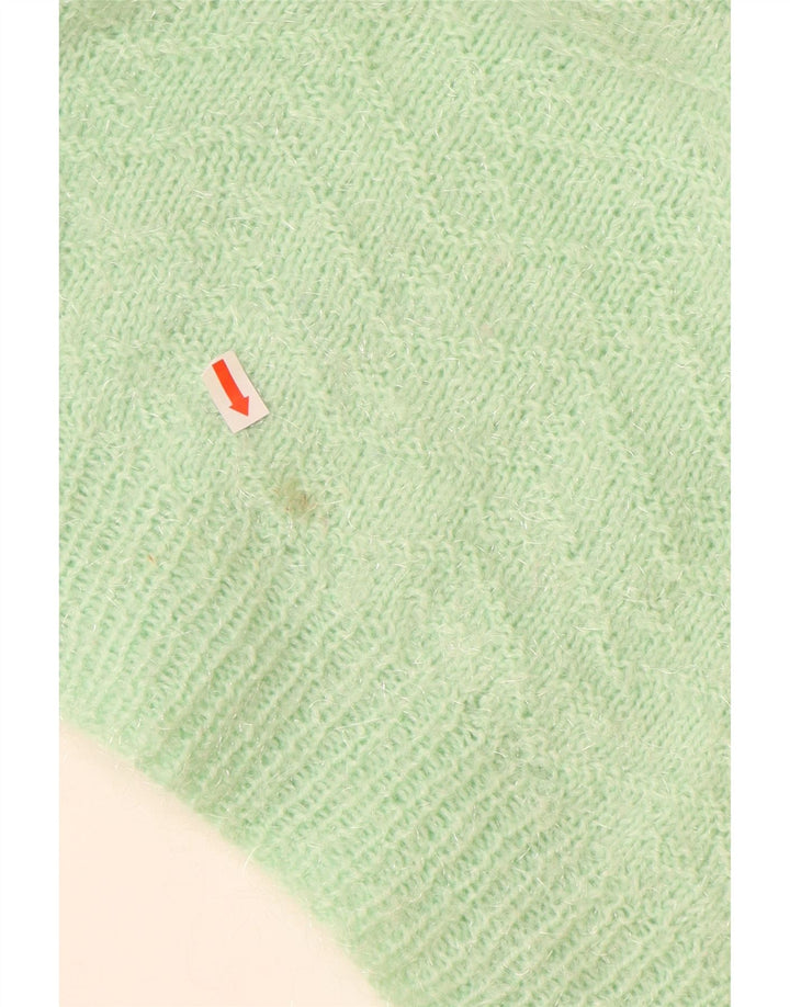 ВИНТАЖНЫЙ женский свитер с вырезом «лодочка», Великобритания, 18 XL, зеленый