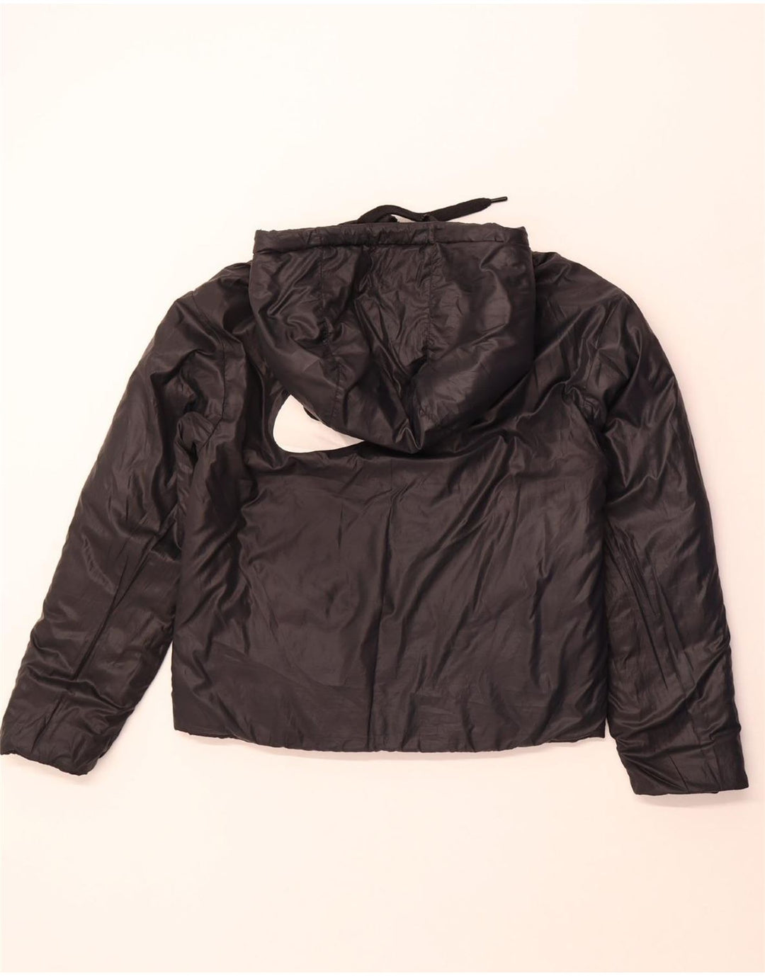 Женская двусторонняя стеганая куртка NIKE UK 10, маленький черный полиэстер