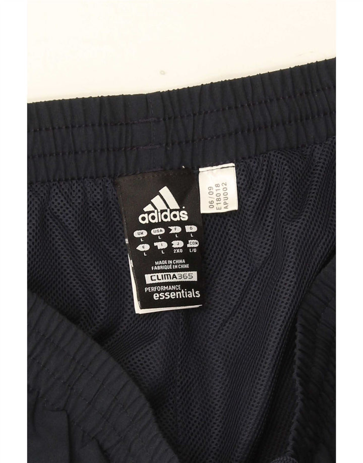 Мужские спортивные шорты Adidas Clima 365, большие темно-синие, полиэстер