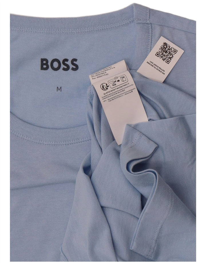 Мужская футболка Hugo Boss Top Medium Blue Cotton