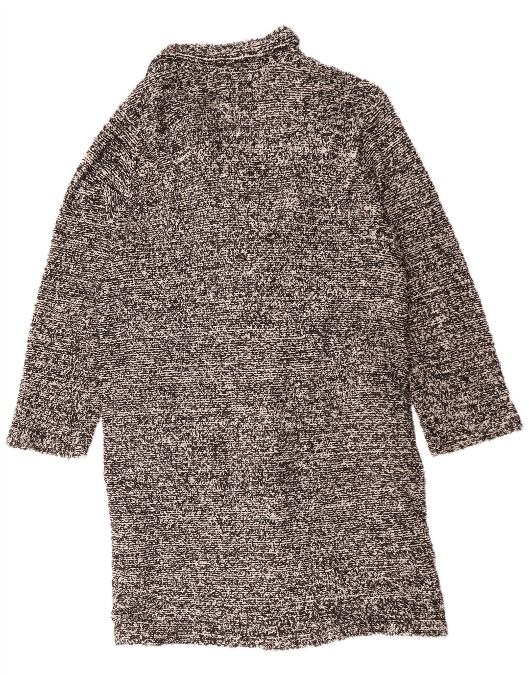 Женское пальто оверсайз MARKS & SPENCER с автографом UK 18 XL, серое в крапинку