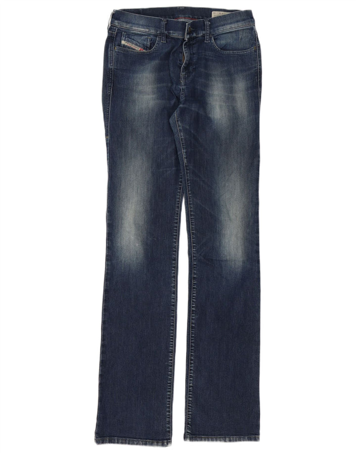 Женские джинсы DIESEL Bootzee Regular Slim Bootcut W28 L35, синий хлопок