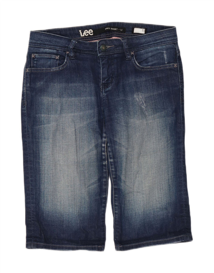 Женские джинсовые шорты LEE US 11, большие, W30, синие, хлопок