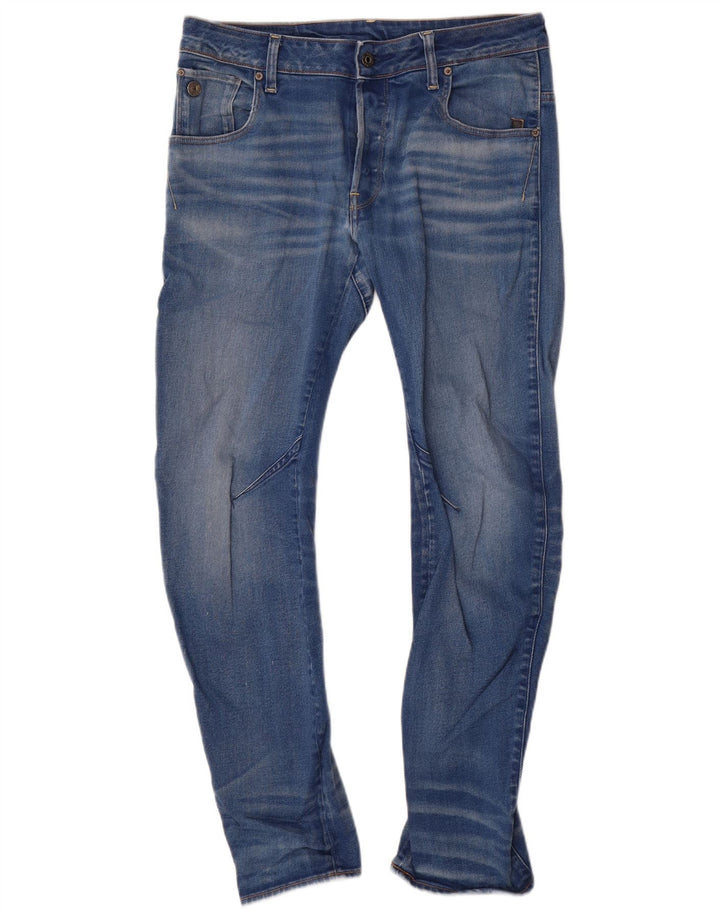 Мужские зауженные джинсы G-Star Banana W31 L30 синие