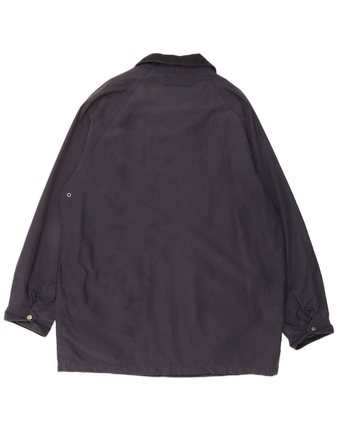 ВИНТАЖНАЯ мужская ветровка UK 44 2XL Темно-синий хлопок