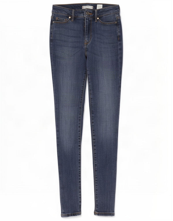 Tommy Hilfiger Женские джинсы Harlem Super Skinny с высокой талией W25 L30 Синий