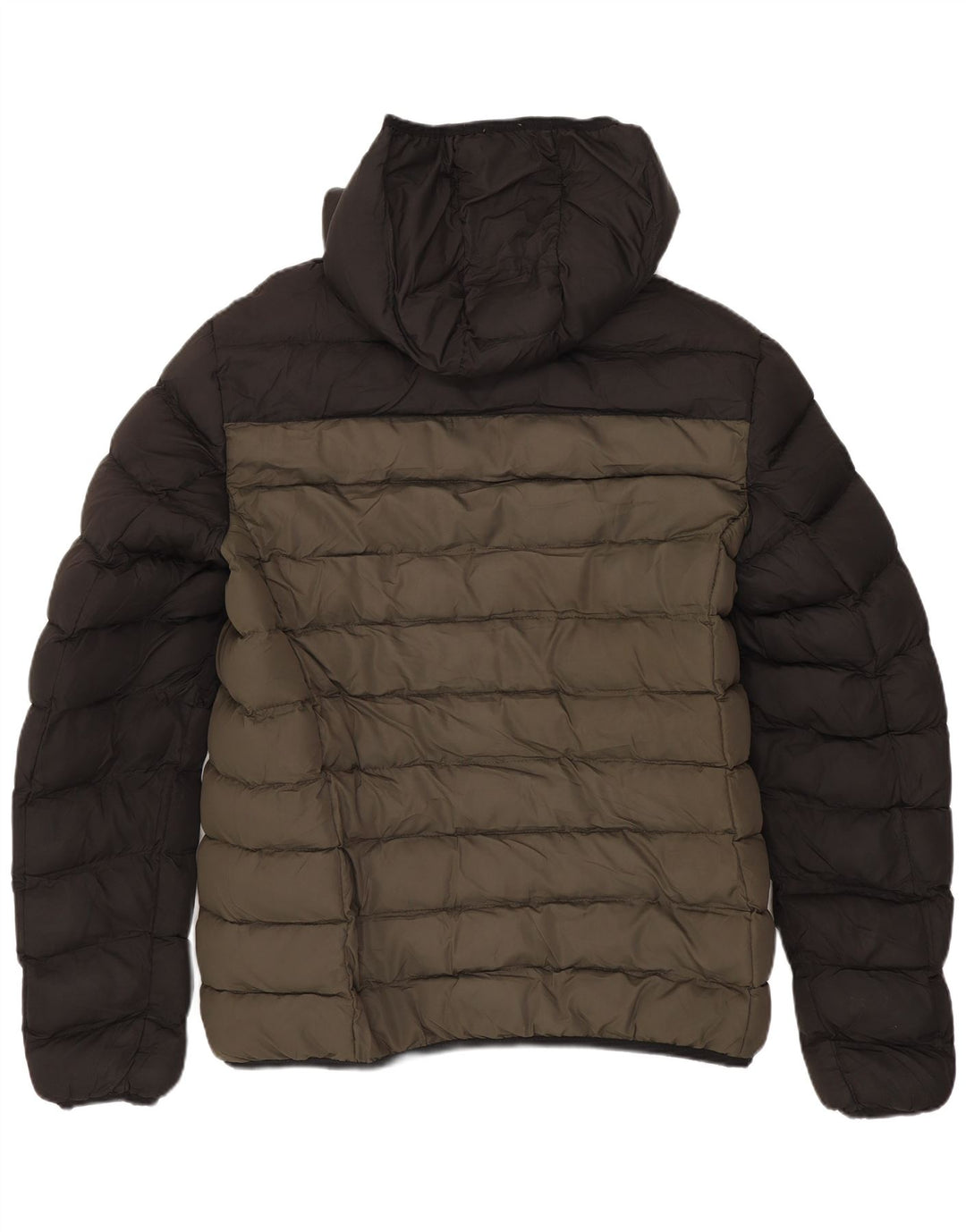 Женская стеганая куртка French Connection UK 14, средний цвет хаки, полиэстер